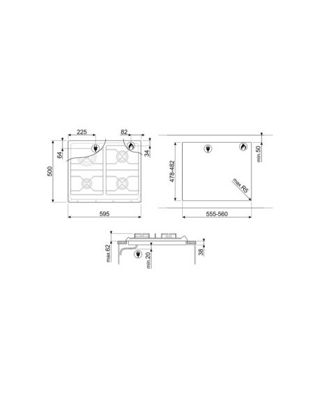 Encimera de Gas Victoria