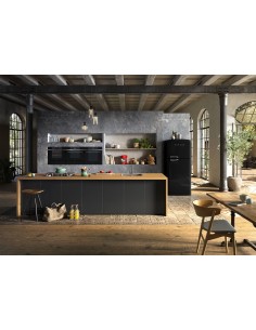 Horno estética Línea, Negro,