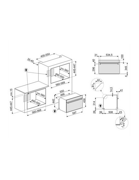 Horno Compacto estética Clásica