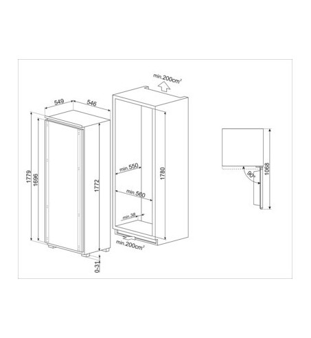Frigorifico 1 puerta