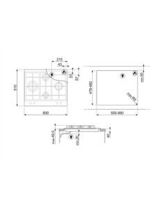 Encimera de cocción Gas 2
