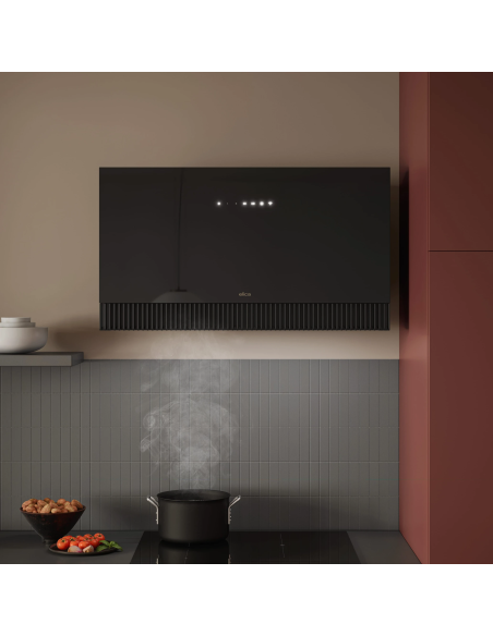 Campana Decorativa Pared Elica SUPER PLAT @ BL/F/80