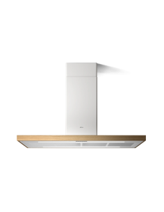 Campana Decorativa Isla  Elica BIO ISLAND WH/A/120X53 ROVERE 2