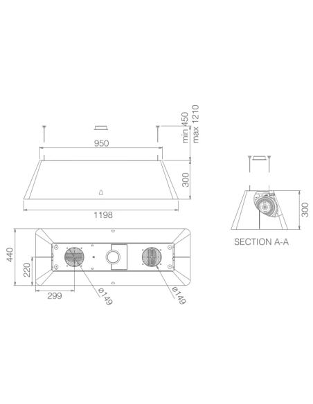 IKONA MAXXI PURE BL MAT/F/120