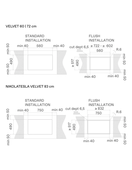 NIKOLATESLA VELVET BL/A/60