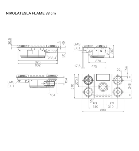NIKOLATESLA FLAME EVO BL/A/88