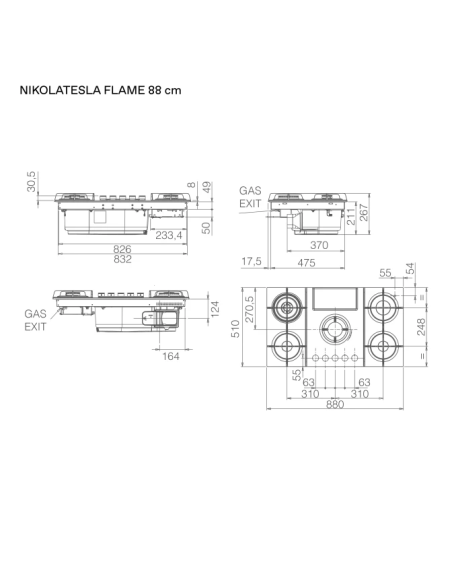 NIKOLATESLA FLAME EVO BL/A/88