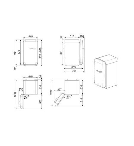 Frigorifico 1 puerta