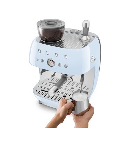 Cafetera Espresso Manual con molinillo integrado