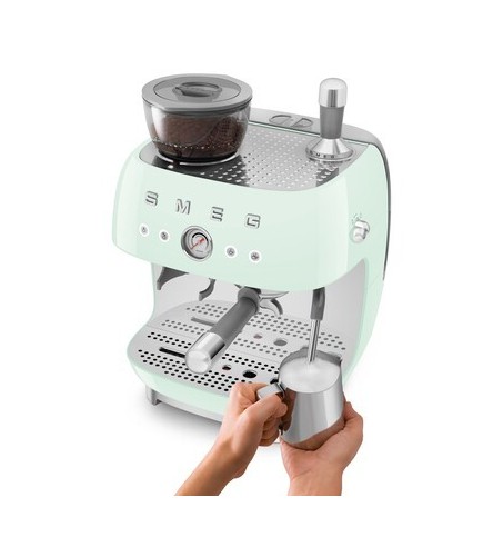 Cafetera Espresso Manual con molinillo integrado