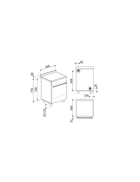 Cocina de Gas Placa