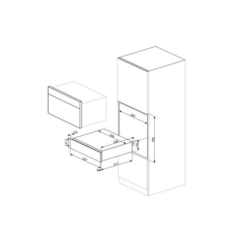 Cajón Calientaplatos