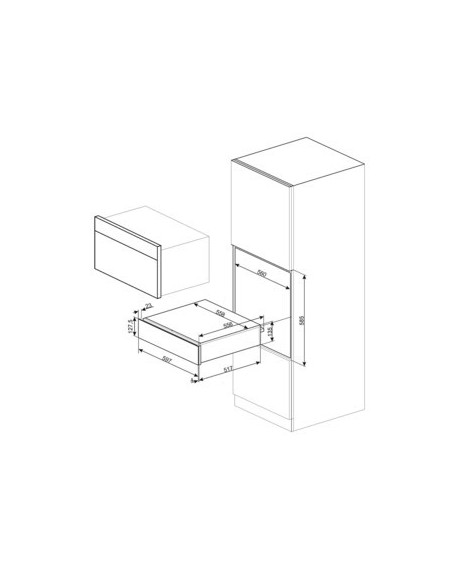 Cajón Calientaplatos