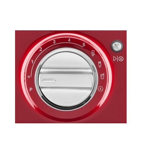BATIDORA VASO ARTISAN 1,4L, 5 VELOC, 3 PROG, ROJO IMPERIAL