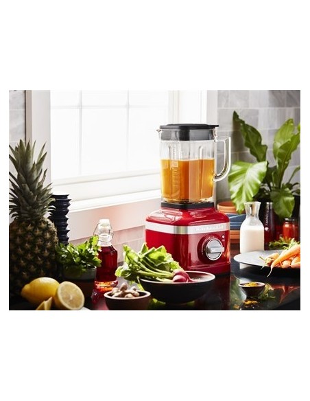 BATIDORA VASO ARTISAN 1,4L, 5 VELOC, 3 PROG, ROJO IMPERIAL
