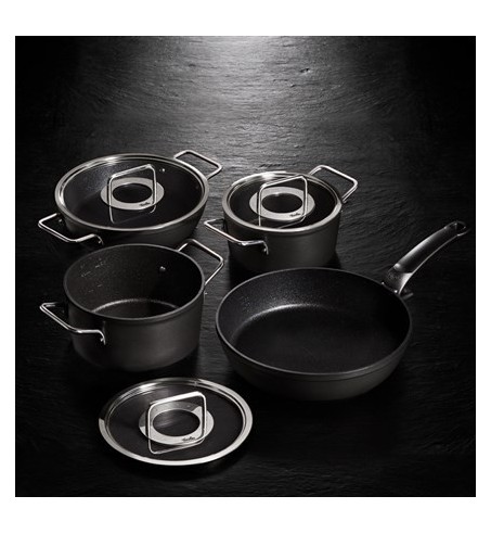 ADAMANT OLLA DE 18 CM CON TAPA DE CRISTAL