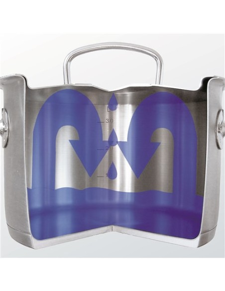 PROFI CACEROLA DE 24 CM TAPA DE CRISTAL