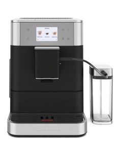 CAFETERA ESPRESSO AUTOMATICA NEGRO PANTALLA LCD 5" DEPOSITO LECHE 2