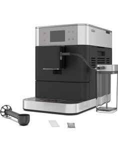 CAFETERA ESPRESSO AUTOMATICA NEGRO PANTALLA LCD 3,5" DEPOSITO LECHE 2