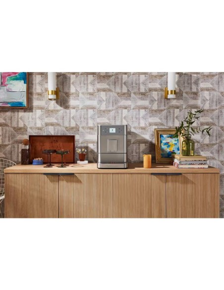 CAFETERA ESPRESSO AUTOMATICA ACERO INOX PANTALLA LCD 2,4"