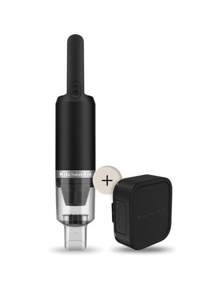 ASPIRADOR MANO INALAMBRICO 12V (CON BATERIA) COLOR NEGRO MATE