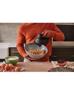 AMASADORA INALAMBRICA 12V (CON BATERIA) COLOR NEGRO MATE