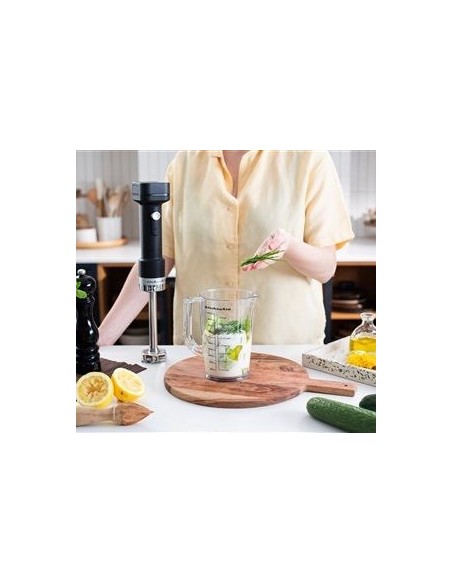 BATIDORA MANO INALAMBRICA 12V (CON BATERIA) CON ACCESORIOS COLOR NEGRO MATE