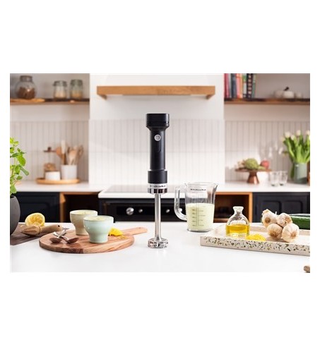 BATIDORA MANO INALAMBRICA 12V (CON BATERIA) COLOR NEGRO MATE