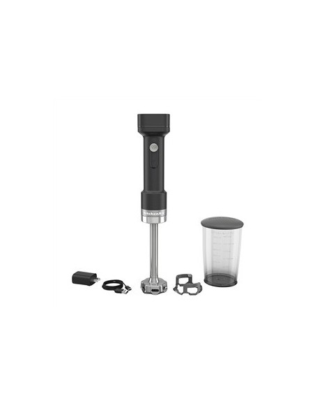 BATIDORA MANO INALAMBRICA 12V (CON BATERIA) COLOR NEGRO MATE