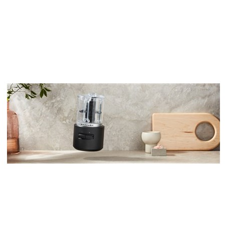 PICADORA INALAMBRICA 12V (CON BATERIA) COLOR NEGRO MATE