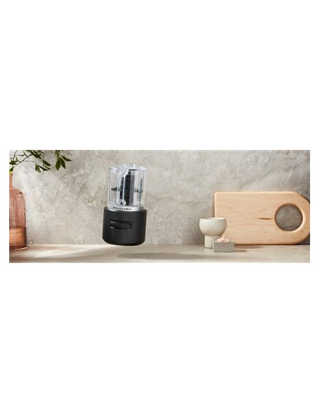 PICADORA INALAMBRICA 12V (CON BATERIA) COLOR NEGRO MATE