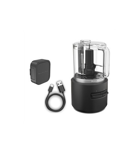 PICADORA INALAMBRICA 12V (CON BATERIA) COLOR NEGRO MATE