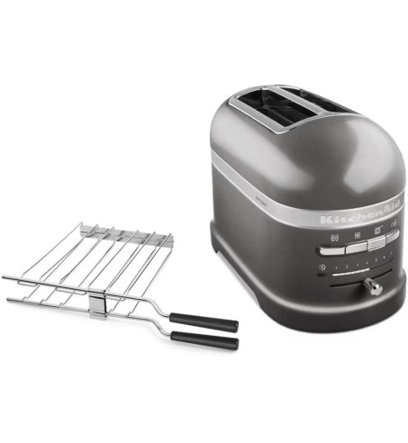 TOSTADORA 2 RANURAS ARTISAN PLATA MEDALLON