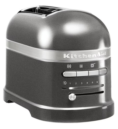 TOSTADORA 2 RANURAS ARTISAN PLATA MEDALLON