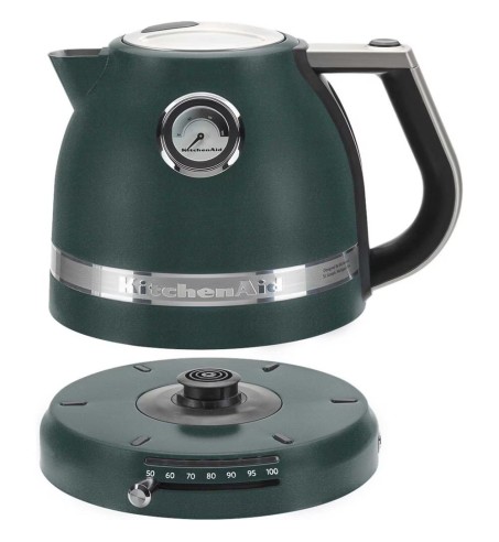 HERVIDOR 1,5L ARTISAN DOBLE PARED VERDE PALMERA