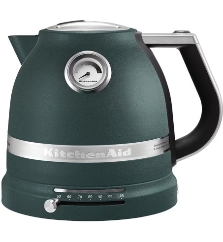 HERVIDOR 1,5L ARTISAN DOBLE PARED VERDE PALMERA