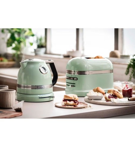 HERVIDOR 1,5L ARTISAN DOBLE PARED PISTACHO