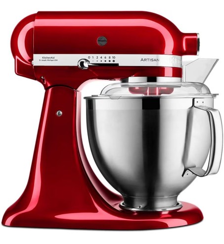 ROBOT ARTISAN 4,8L 6 ACCESORIOS ROJO MANZANA