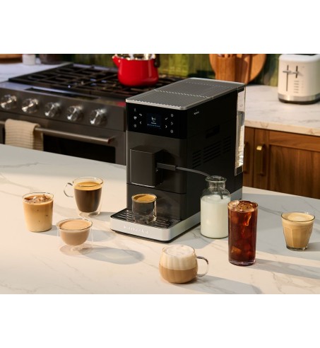 CAFETERA ESPRESSO AUTOMÁTICA KF3 CON CAFÉ HELADO - NEGRO MATE