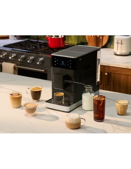 CAFETERA ESPRESSO AUTOMÁTICA KF3 CON CAFÉ HELADO - NEGRO MATE