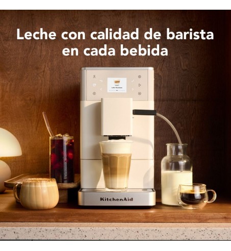 CAFETERA ESPRESSO AUTOMÁTICA KF3 CON CAFÉ HELADO - BLANCA