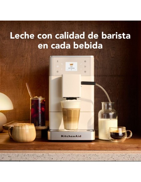CAFETERA ESPRESSO AUTOMÁTICA KF3 CON CAFÉ HELADO - BLANCA