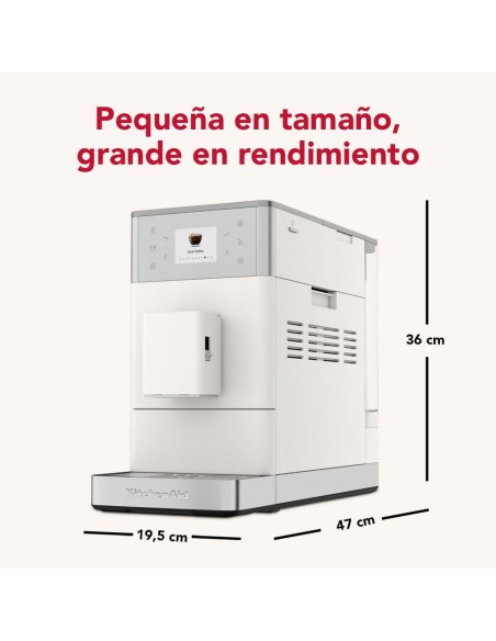 CAFETERA ESPRESSO AUTOMÁTICA KF3 CON CAFÉ HELADO - BLANCA