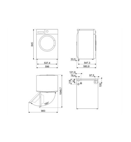 Lavadora Carga Frontal