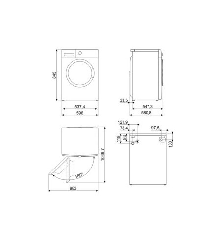 Lavadora Carga Frontal